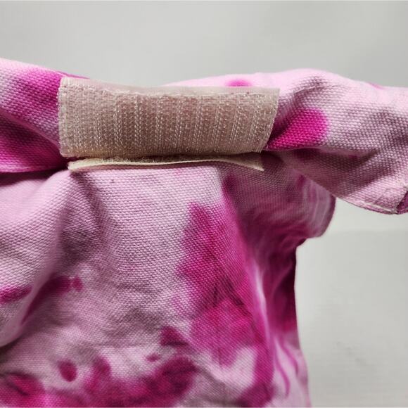 Project Kool Canvas Reusable Lunch Bag Hot Pink Lunch Simple and Functional Bag - Picture 5 of 8